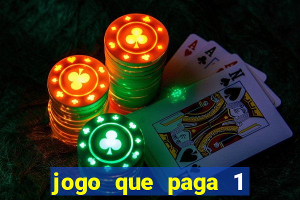 jogo que paga 1 real no pix